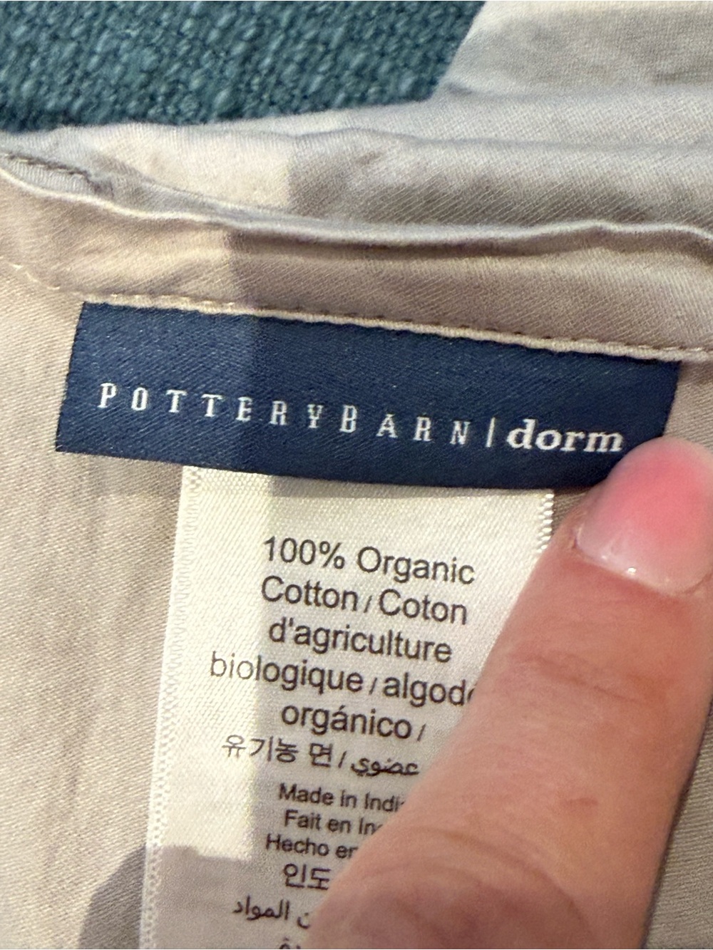 Pottery Barn Dorm 2 Organic Cotton top sheets Queen - Picture 6 of 7